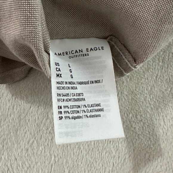 American Eagle Large Button-Up Poolside Shirt - Picture 4 of 7